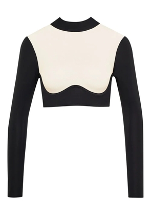 Maison Close Pure Tentation long-sleeve top - Black