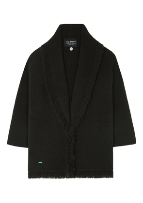 Alanui Finest fringed cardigan - Black