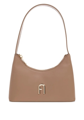 Furla logo-plaque tote bag - Neutrals