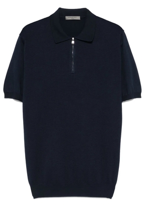 Corneliani cotton polo shirt - Blue