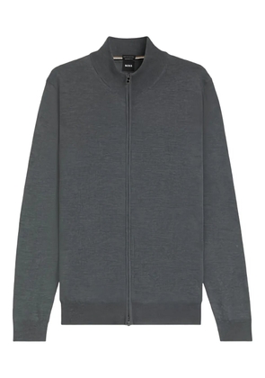 HUGO zipped cardigan - Grey