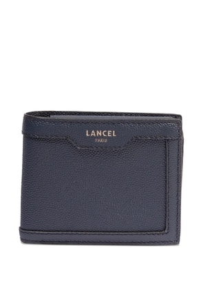 Lancel leather compact wallet - Blue