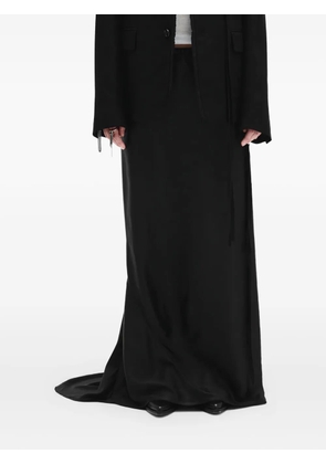 Ann Demeulemeester Eveline silk maxi skirt - Black