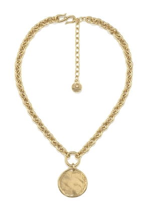 Goossens TALISMAN medal pendant - Gold