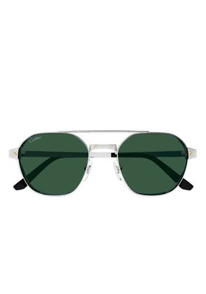 Cartier Eyewear pilot-frame sunglasses - Grey