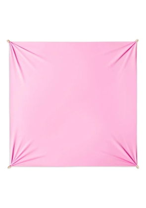 KOROBEYNIKOV squrare-frame scarf - Pink