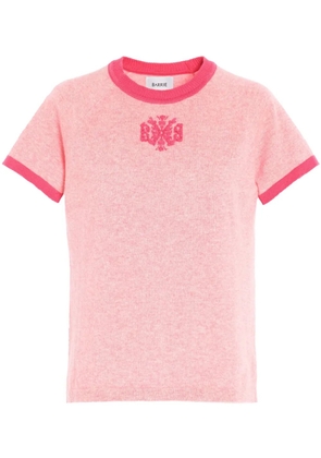 Barrie cashmere t-shirt - Pink