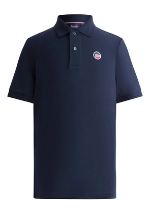 Fusalp pique-cotton logo polo shirt - Blue