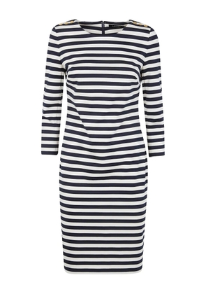 Lauren Ralph Lauren striped midi dress - Blue