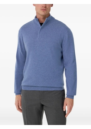 Boggi Milano half-zip pullover - Blue