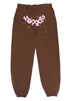 SP5DER Web 'Brown' track pants