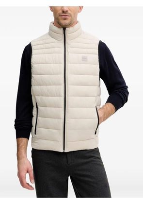 BOSS quilted gilet - Neutrals