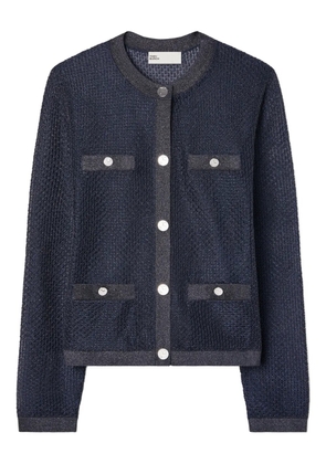 Tory Burch Kendra button cardigan - Blue