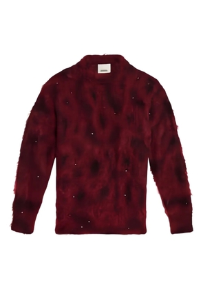 ISABEL MARANT Mickaella sequin-embellished pullover - Red