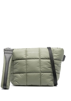 VeeCollective Porter quilted shoulder bag - Green