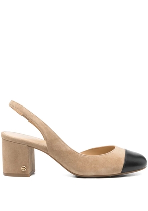 Michael Michael Kors slingback-strap heeled pumps - Neutrals