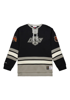 Mitchell & Ness Los Angeles Kings Black Lace-Up pullover