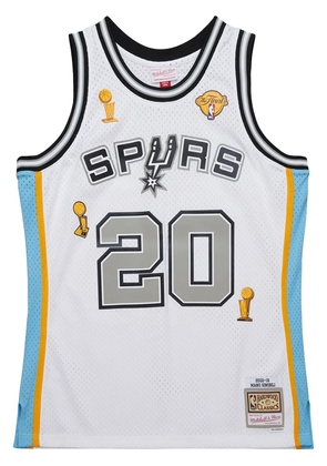 Mitchell & Ness 2002 Hardwood Classics Retirement Manu Ginobili San Antonio Spurs 'White' swingman jersey