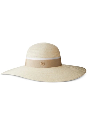 Maison Michel Blanche hat - Neutrals