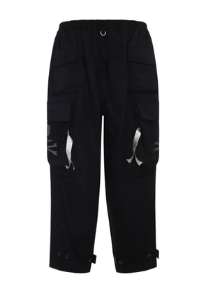 Mastermind Japan skull-print cargo pants - Black
