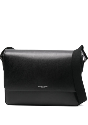 Aspinal Of London Postman messenger bag - Black