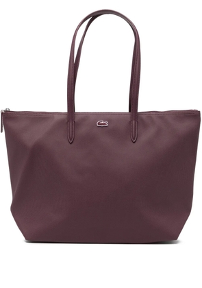 Lacoste large L.12.12 Concept tote bag - Purple