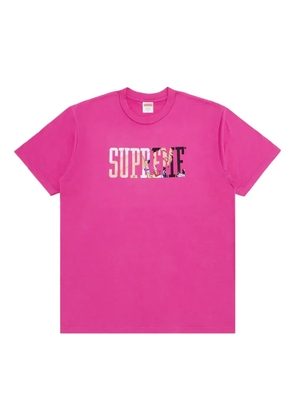 Supreme Tera Patrick collegiate photo-print T-shirt - Pink