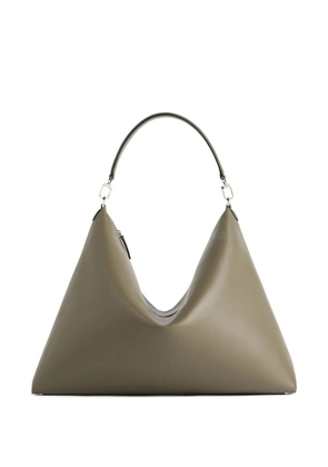 TOTEME Bevel leather shoulder bag - Brown