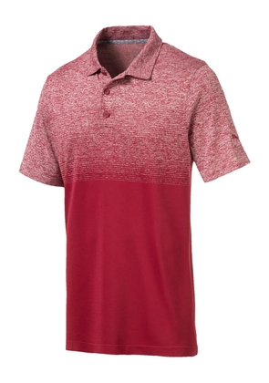 PUMA Evoknit ombre polo shirt - Red