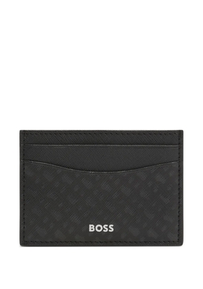 BOSS textured cardholder - Black