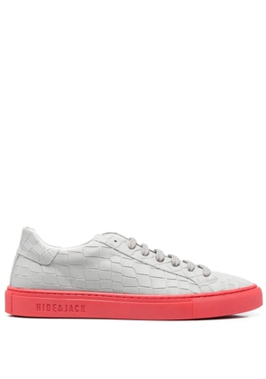 Hide&Jack Essence Croco sneakers - Grey