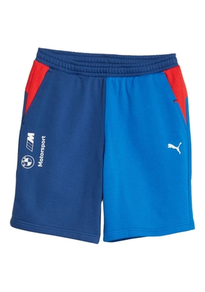 PUMA x BMW Motorsport logo-print track shorts - Blue