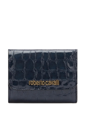 Roberto Cavalli leather wallet - Blue