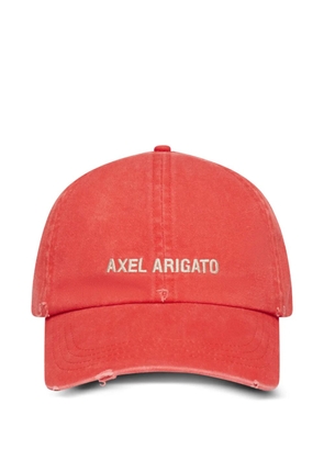 Axel Arigato AA logo-embroidered distressed cap