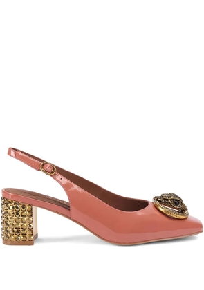 Kurt Geiger London Chelsea snake-detail pumps - Pink