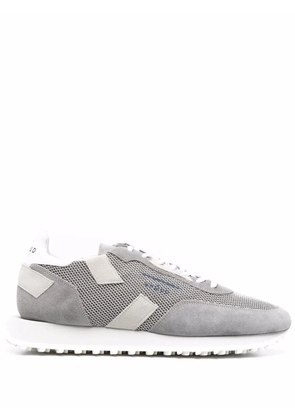 GHŌUD side logo-print sneakers - Grey