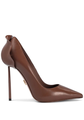 Le Silla 120mm Petalo pumps - Brown