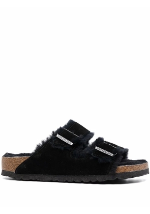 Birkenstock Arizona shearling sandals - Black