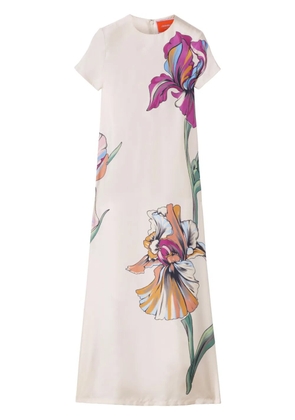 La DoubleJ Swing midi dress - White