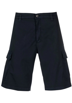 Moorer Aron-SEC cotton cargo shorts - Blue