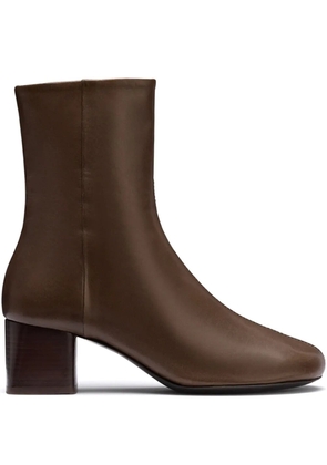 LEMAIRE 55mm Anatomic boots - Brown