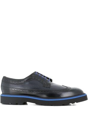 Paul Smith leather wingtip brogues - Black