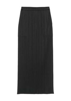 Pleats Please Issey Miyake pleated skirt - Black