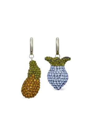 Tory Burch Curiosity Vegetable earrings - Silver