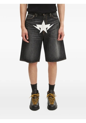 A BATHING APE® Twin Sta graphic shorts - Black