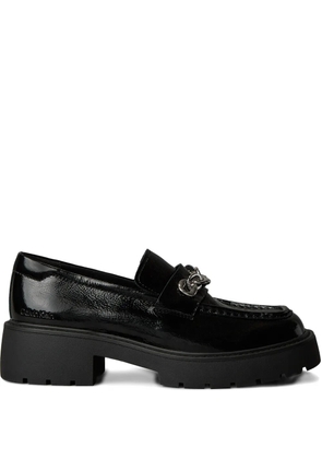 Calvin Klein leather loafers - Black