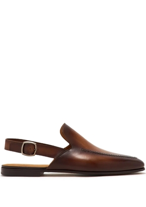 Magnanni leather loafers - Brown