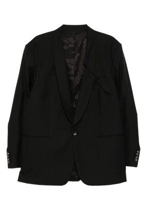 marina yee wool blazer - Black