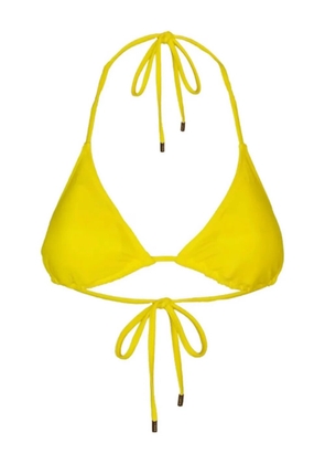 Caha Capo Dubai tie triangle bikini top - Yellow