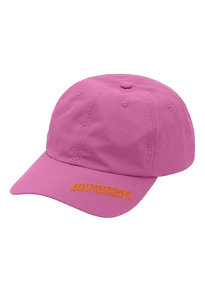 Supreme visor logo panel hat - Pink